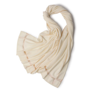 Bufanda de Cachemira de Color Sólido para Invierno, Chal de Moda Cálido con Hilo Metálico Calado, Venta al por Mayor - Product Image 5