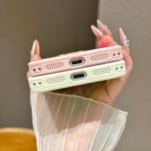 เคสโทรศัพท์แม่เหล็กสีสันตัดกันสุดฮิตสำหรับ iPhone 17 13 14 15 16 Pro Max แบบ 360 องศา °   ฝาครอบป้องกันขาตั้งแบบวงแหวนโลหะ - Product Image 4