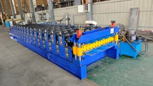 آلة تشكيل السقف المموج المعدني ، آلة تشكيل الألواح المموجة واللوحة المموجة من طبقة واحدة ، ag DX botou city - Product Image 2