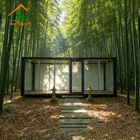 Maison conteneur pliable moderne et élégante, appartement et bureau modulaires préfabriqués à assemblage rapide