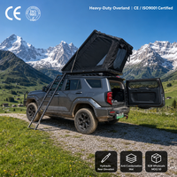Tente de toit rigide Zentopia en aluminium alvéolé 6063, ultra-mince 12 cm, 57 kg, toile de coton 320 g pour SUV, fourgonnette, camping - Vendeur