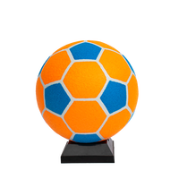 Ballon de tennis géant pour chien, personnalisable avec logo, écologique, pressurisé, avec feutre acrylique taïwanais et rebond de 105 à 120 cm