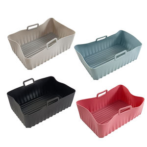 Moules de cuisson en silicone résistants <span class=keywords><strong>à</strong></span> la chaleur, durables, pour gratins, ustensiles de pâtisserie réutilisables, compatibles lave-vaisselle et friteuse <span class=keywords><strong>à</strong></span> air chaud - Product Image 6