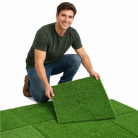 Gazon artificiel en plastique haute densité AGGrass - Gazon synthétique - Tapis durable, doux et écologique pour l'extérieur et l'intérieur - Jiangsu
