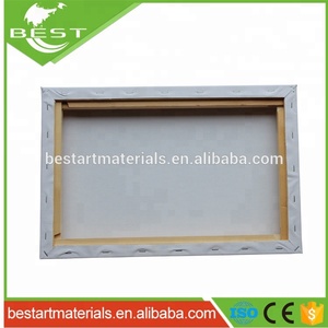 24*30cm 280g <span class=keywords><strong>de</strong></span> algodón arte lienzo en blanco <span class=keywords><strong>pinturas</strong></span> con profundo 25mm x ancho 38mm pino barras <span class=keywords><strong>de</strong></span> madera - Product Image 4