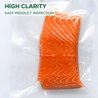 Sacs sous vide alimentaires 8x30cm pour la conservation des asperges, film transparent 240 microns, scellage robuste et service de personnalisation des dimensions