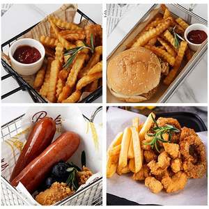 Papier à sandwich anti-graisse imprimé rapidement sur mesure pour emballer les hamburgers, les sandwichs ou les biscuits avec revêtement en PE - Product Image 3