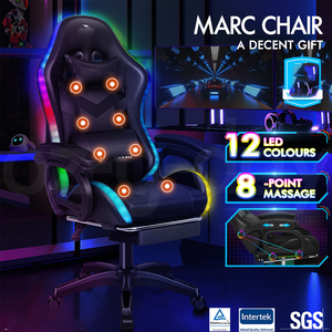<span class=keywords><strong>Chaise</strong></span> de jeu professionnelle <span class=keywords><strong>personnalisée</strong></span> avec <span class=keywords><strong>coussin</strong></span> de massage pour la détente et l'aménagement de poste de joueur - Product Image 4
