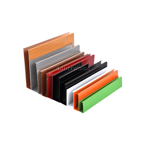 <span class=keywords><strong>U</strong></span> Baffle Treo Kim Loại Tấm Trần Nhôm Dải Trần Trellis Pop Thiết Kế Trần Cho Khách Sạn Hội Trường Lớp Phòng Cửa Hàng Trang Trí Nội Thất - Product Image 3