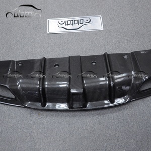 Pièces de carrosserie automobile : Ailerons, séparateurs et lames de pare-chocs arrière en carbone pour Mercedes Benz W117 C117 CLA - Product Image 2