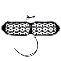 Pour BMW Série 2 F44 2021-2024, remplacement de la calandre avant de style météore éclairée par LED