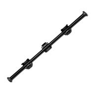 Bras Magique 3/8 Vis Quatre Supports Télescopique Vertical Trépied Croix Barre Photographie Studio Caméra Accessoire