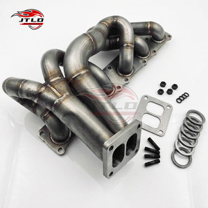 Высокопроизводительный турбоколлектор N54 Single Turbo с верхним расположением турбин (Twinscroll) для BMW E90 <span class=keywords><strong>E92</strong></span> <span class=keywords><strong>335i</strong></span> |   Выхлопная труба с фланцем T4 для турбонаддува - Product Image 5