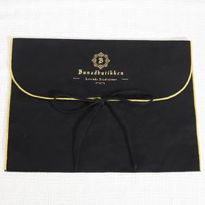 OEM Enveloppe en sergé de coton imprimé de logo naturel personnalisée <span class=keywords><strong>pochette</strong></span> d'emballage pour vêtements de voyage enveloppe en coton sac à poussière pour cadeau de bijoux - Product Image 4