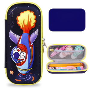 Оптовая продажа, прочные канцелярские принадлежности, 3D креативный мультяшный пенал EVA, противоударный подарок для школьников - Product Image 4
