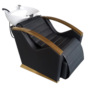 Équipement de Barbier de Luxe, Mobilier de Salon de Coiffure, Bac à Shampooing, Fauteuil de Lavage de Cheveux - Product Image 1