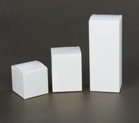Caja de cartón reciclada para Perfume, embalaje pequeño de papel con impresión personalizada, color blanco/Negro/Kraft