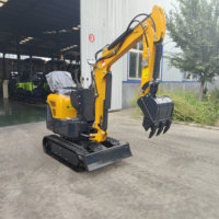 Machines de terrassement bon marché Pricer Mini machine d'excavatrice de 1 tonne à vendre