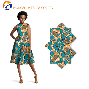 Kain Organza Nigeria Batik Tenun Katun 100% Terlaris Grosir Pabrik, Berat Sedang, Ukuran 6
