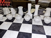 Jeu d'échecs Jeu d'échecs Échecs en marbre (15 pouces X 15 pouces)