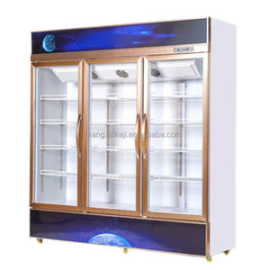 Congélateur commercial à <span class=keywords><strong>grand</strong></span> <span class=keywords><strong>volume</strong></span> pour légumes, bière, accepte les logos personnalisés, porte en verre, réfrigérateur à boissons - Product Image 6