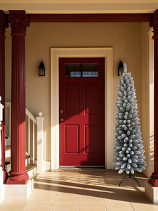 Hot Bán PVC Nhân Tạo Cây Giáng Sinh Với Đổ Xô Lá Hỗn Hợp Phong Cách Cho Kỳ Nghỉ Trang Trí Xmas Essentials - Product Image 3