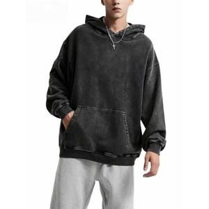 Sweat-shirt à capuche zippé pour homme, broderie appliquée, style streetwear décontracté, printemps/automne, tailles US/EU, survêtement - Product Image 1