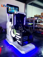 LIFUN - Simulador de Vuelo VR 360 Profesional, Plataforma de Movimiento de Realidad Virtual, Pantalla de 32'', Cine VR para Centros Comerciales y Parques de Atracciones