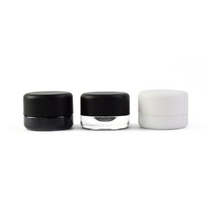 Emballage de crème pour les yeux 5ml Concentré Pot en verre UV noir - Product Image 2