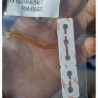 Bouton d'alimentation/clavier d'écran pour épisseuse à fibre optique Fujikura 21S/22S/61S/62S/62C/70S/80S/80C