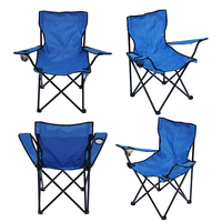 Kursi Lipat Taman Luar Ruangan Modern Custom Deboss, Baja Karbon Tugas Berat, Kaki Anti Selip, untuk Piknik, Hiking, Memancing, Pantai, dan Tailgating