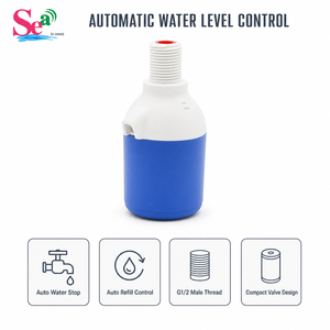 Vanne de régulation de niveau d'eau manuelle Dijiang, entièrement en nylon, OEM pour vanne à flotteur de tour d'eau - Product Image 4