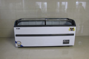 Refrigerador de Exhibición <span class=keywords><strong>Horizontal</strong></span> de Alta Calidad para Supermercados, Refrigerador Comercial Práctico, Congelador Tipo Isla - Product Image 4