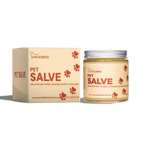 Baume naturel pour pattes de <span class=keywords><strong>chien</strong></span> <span class=keywords><strong>Crème</strong></span> pour pattes de <span class=keywords><strong>chien</strong></span> Hydrate et apaise les pattes et coudes irrités, protège des fissures et des plaies - Product Image 1