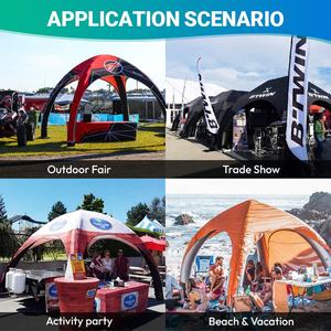 Tente d'exposition d'artisanat de marché <span class=keywords><strong>aux</strong></span> <span class=keywords><strong>puces</strong></span> d'événement de voûte d'explosion - Product Image 4