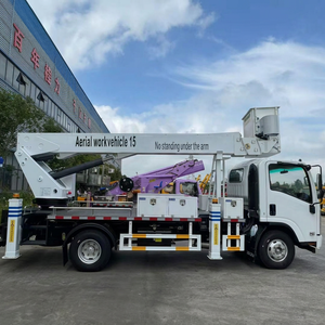 Nouvelle <span class=keywords><strong>nacelle</strong></span> élévatrice diélectrique haute tension 4x4 Isuzu Diesel 15m avec bras isolé, options LHD/RHD - Product Image 1
