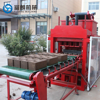Machine de construction automatique Hyper Press à commande PLC, équipée d'une pompe moteur, pour la fabrication de briques et blocs de terre compressée emboîtables