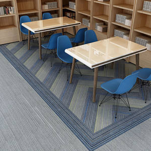 Losetas de Alfombra Adhesivas Cuadradas Comerciales Gruesas y Removibles de Nylon con Respaldo de PVC para Oficina y Sala de Estar a Precio Económico - Product Image 1