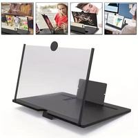Amplificateur d'écran de téléphone portable pliable de 10 pouces, loupe 3D HD avec lentille anti-reflet pour iPhone/Android, pour la maison, le bureau