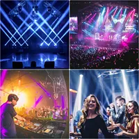 Système d'éclairage de scène professionnel en gros 295W LED Spot tête mobile lavage pour DMX Gobo club Disco Light