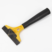 Grattoir à manche entièrement en plastique, couteau de nettoyage, petite pelle, grattoir pour enlever la colle de sol et de verre, lame, outil de jointoiement, nettoyage