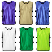 Maillots d'entraînement de football à séchage rapide et respirants pour adultes et enfants – Chasubles de football pour matchs d'entraînement