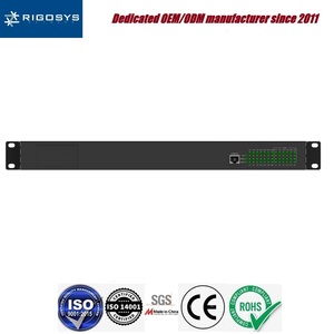 28-Port Voll-Gigabit POE+ Managed Industrie-Ethernet-Switch AC-Stromversorgung Rack-Montierbares Metallgehäuse -40~75 5 Jahre Garantie - Product Image 2