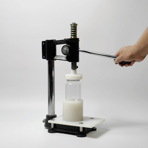 Manual <strong>Can</strong> <strong>Sealing</strong> Press <strong>Machine</strong> Sealer for Soda Food Beverage Paper <strong>Cans</strong> Capping Plastic Bottle Capping Pat Cover - Product Image 2