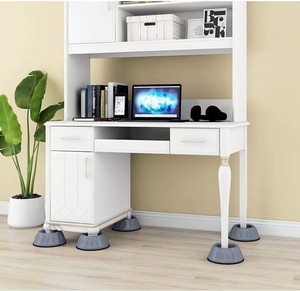 Almohadillas antivibración para pies, 4 Uds., alfombrilla de goma, tope deslizante, lavadora Universal silenciosa, soporte para refrigerador, soporte para amortiguadores - Product Image 3
