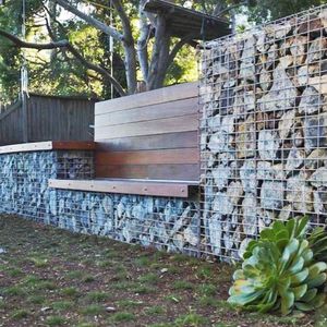 글로벌 배송 <span class=keywords><strong>1m</strong></span> X <span class=keywords><strong>1m</strong></span> X <span class=keywords><strong>1m</strong></span> 아연 도금 강철 와이어 각반 장식 정원 울타리 가비온 돌 바구니 4mm 와이어 용접 메쉬 케이지 - Product Image 5