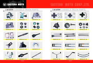 Fourche d'engrenage de marche arrière pour pièces de tricycle en Chine/pièce de moto à <span class=keywords><strong>3</strong></span> roues - Product Image 3
