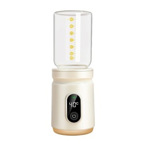 Calentador de Leche Rápido, Calentador de Biberones/Adaptador, Calentador de Leche de Viaje Seguro con Biberón, 4 Niveles de Temperatura Ajustables - Product Image 1