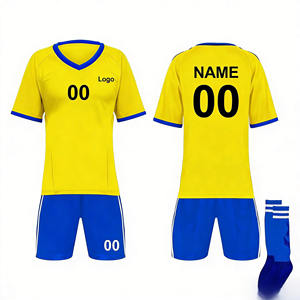 Venta al por Mayor de Uniformes de Fútbol 25/26, <span class=keywords><strong>Camiseta</strong></span> y Pantalones Cortos de Fútbol de Secado Rápido para Hombre - Product Image 1