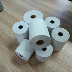 Papel Térmico para Recibos de Caja Registradora 57x30mm, Impresoras Portátiles <span class=keywords><strong>Miaomiao</strong></span>, Cajas Registradoras de Escritorio, Cajeros Automáticos - Product Image 2